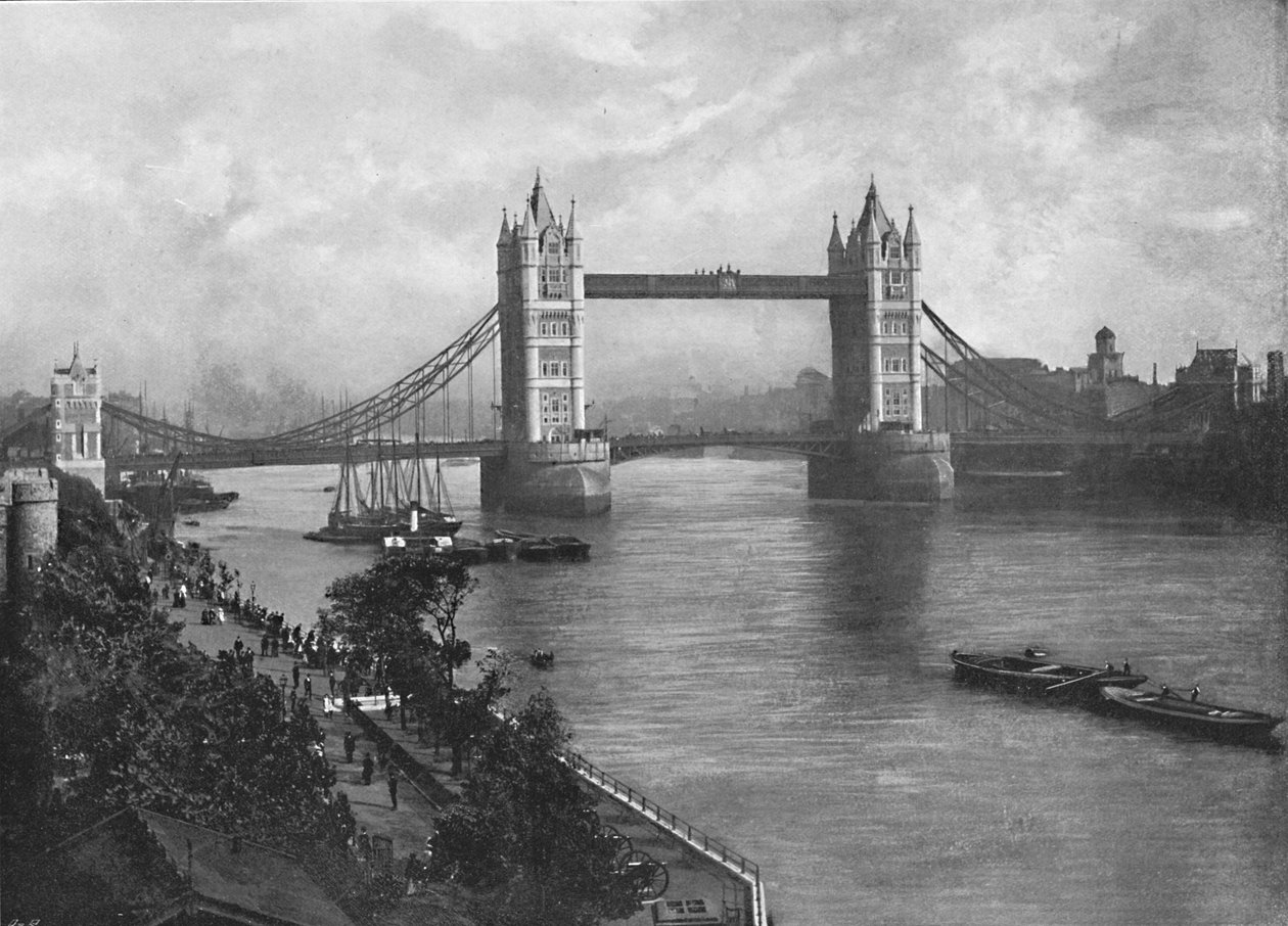 Tower Bridge, vuodelta 1896 tekijältä York and Son