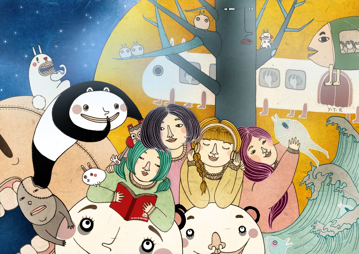 Nukkumaanmenotarina, 2013 (digitaalinen) tekijältä Yoyo Zhao