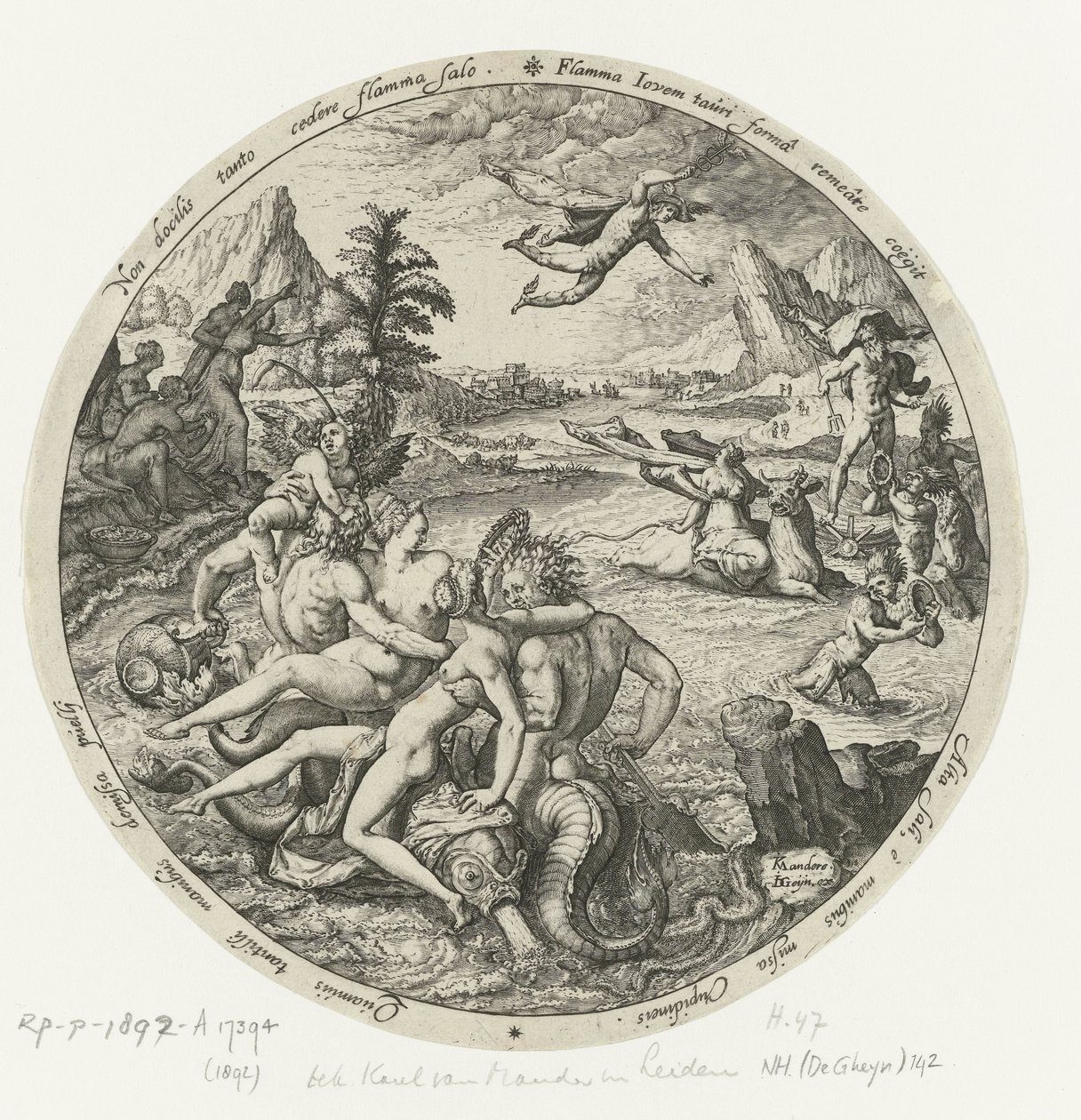 Euroopan ryöstö tekijältä Zacharias Dolendo (attributed to)