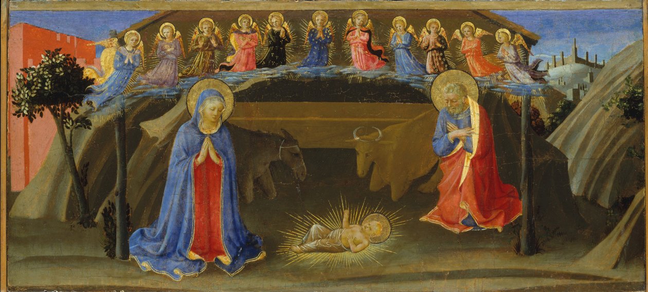 Syntymä, n. 1433-1434 tekijältä Zanobi di Benedetto Strozzi