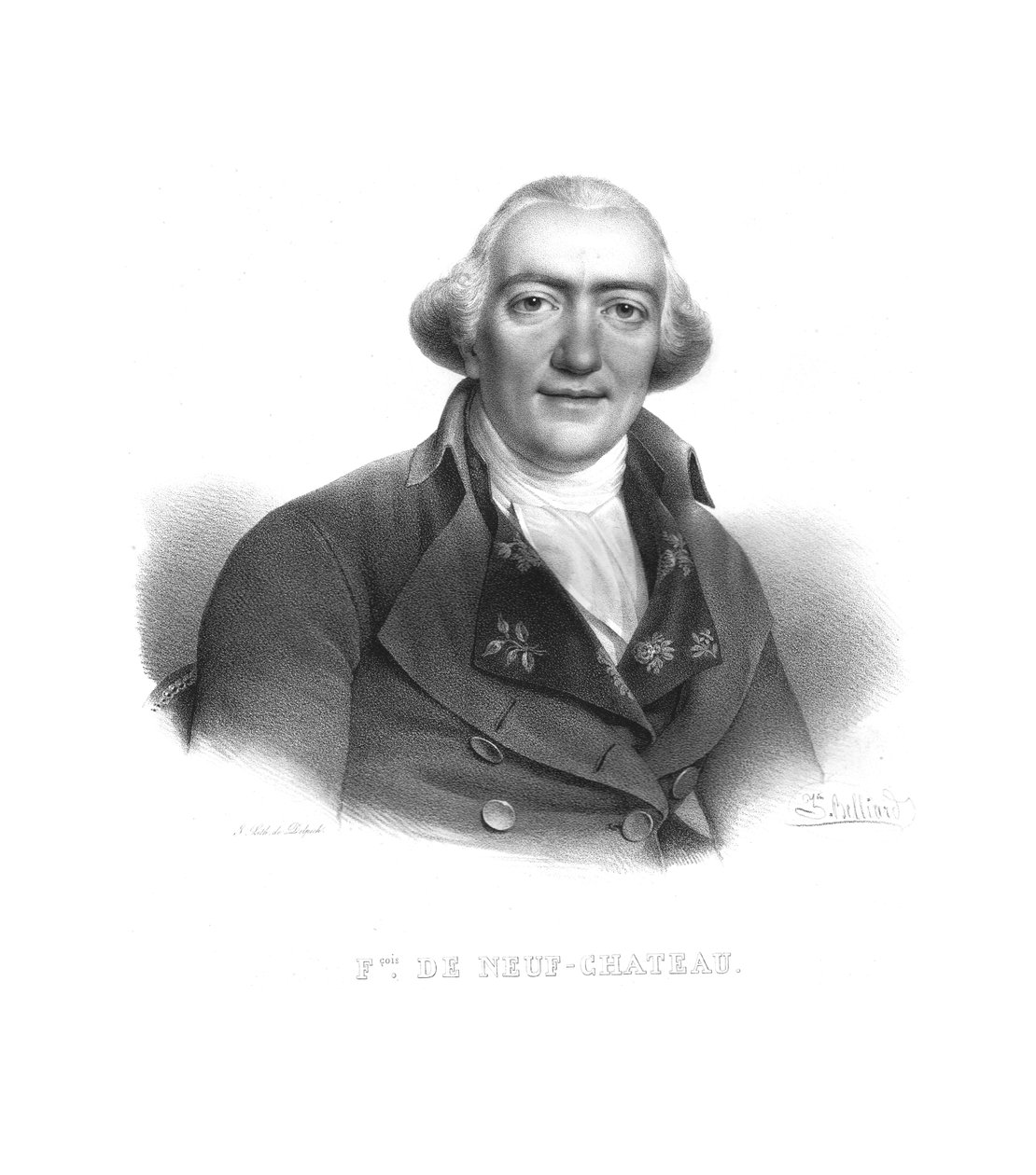 Francois de Neuf-Chateau, 1820-luku. tekijältä Zephirin Felix Jean Marius Belliard