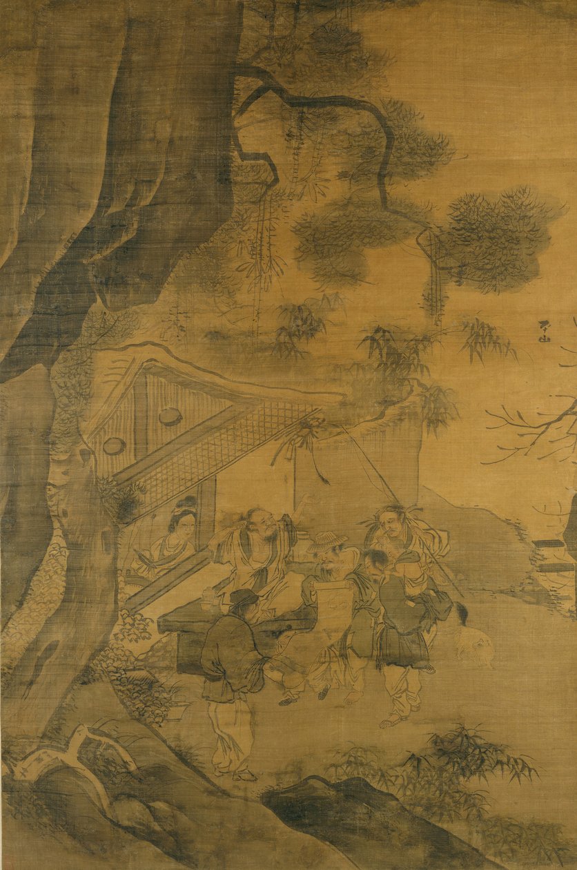 Maalauksen opiskelu, 1500-luku. tekijältä Zhang Lu