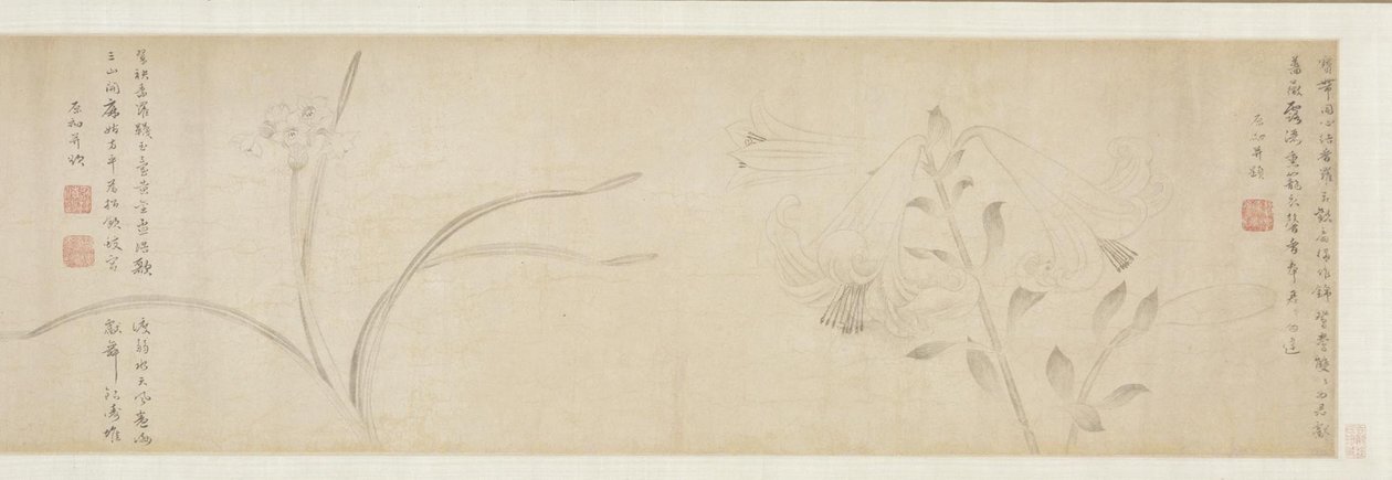 Mustekukat, 1361. tekijältä Zhao Zhong