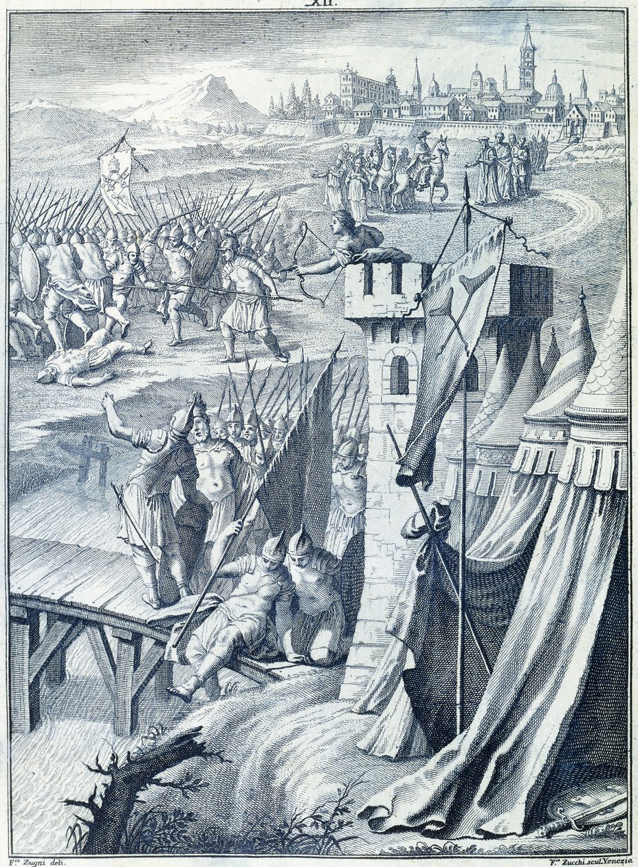 Levy XII teoksesta "The Stolen Pail tekijältä Zucchi
