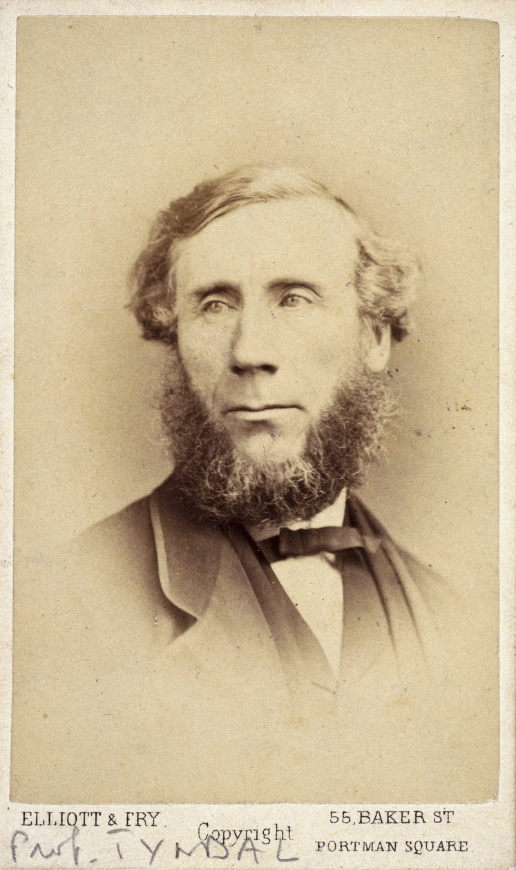 John Tyndall, irlantilainen fyysikko, c 1875 tekijältä Frederick (attr. to) Barnard