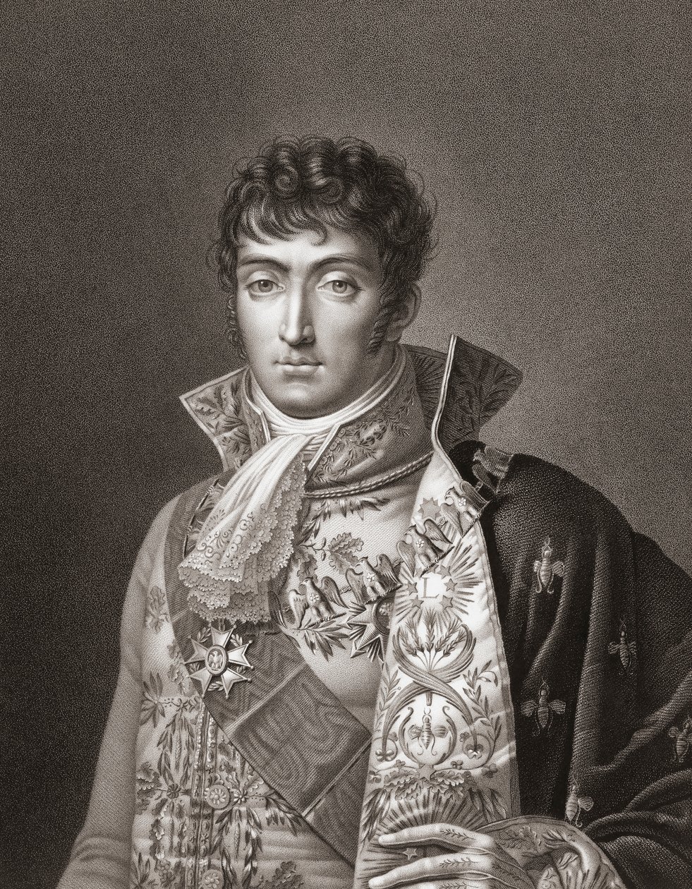 Louis Napoleon Bonaparte. Muotokuva. tekijältä . .