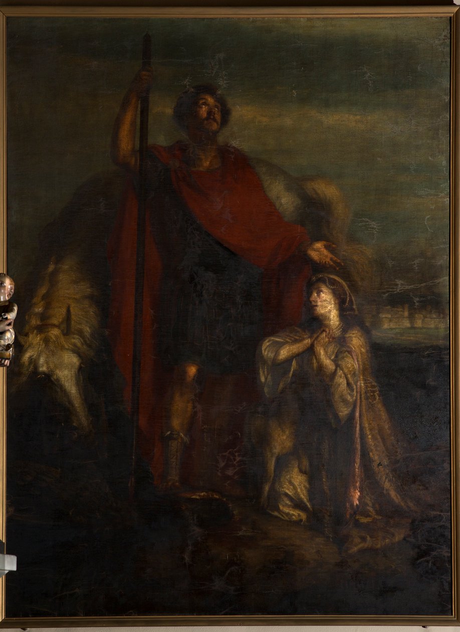 Seurakuntakirkko (Saint George Parish Church). Sisustus. tekijältä . .