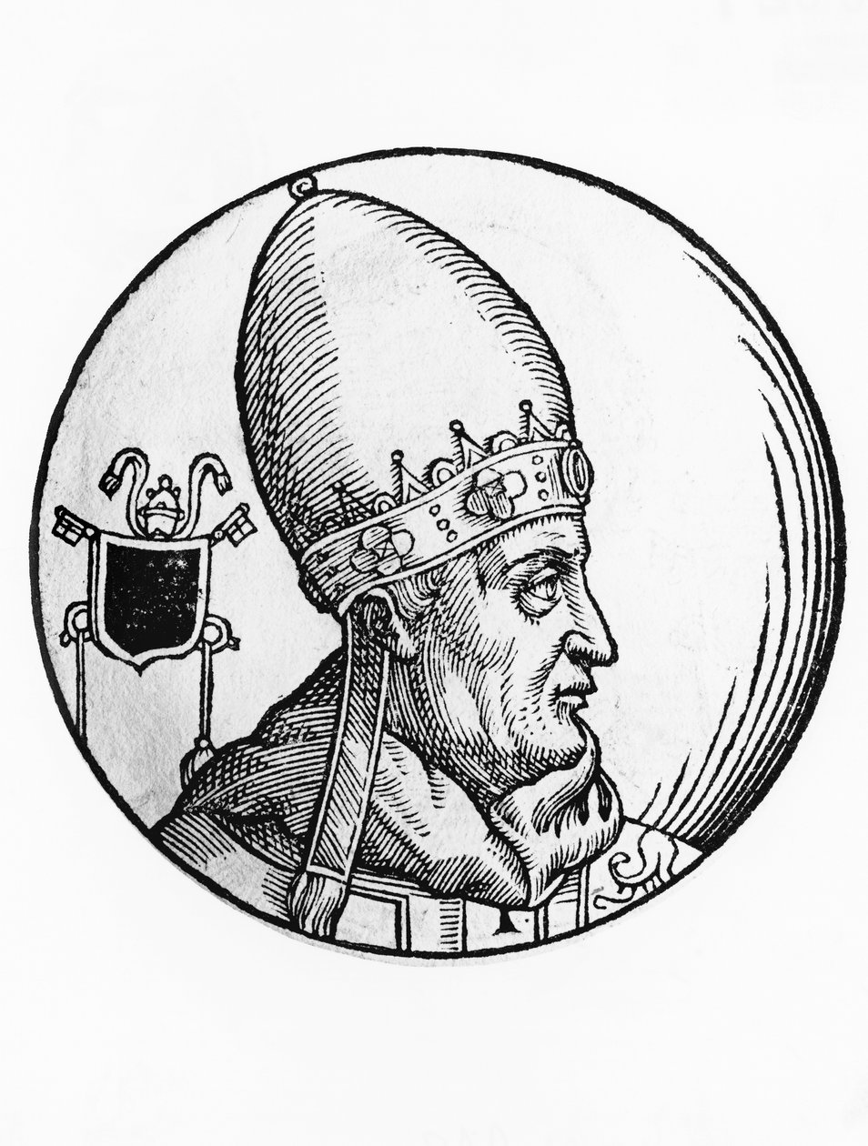 Benedictus IV:n muotokuva (kuoli 903) tekijältä William Walcutt