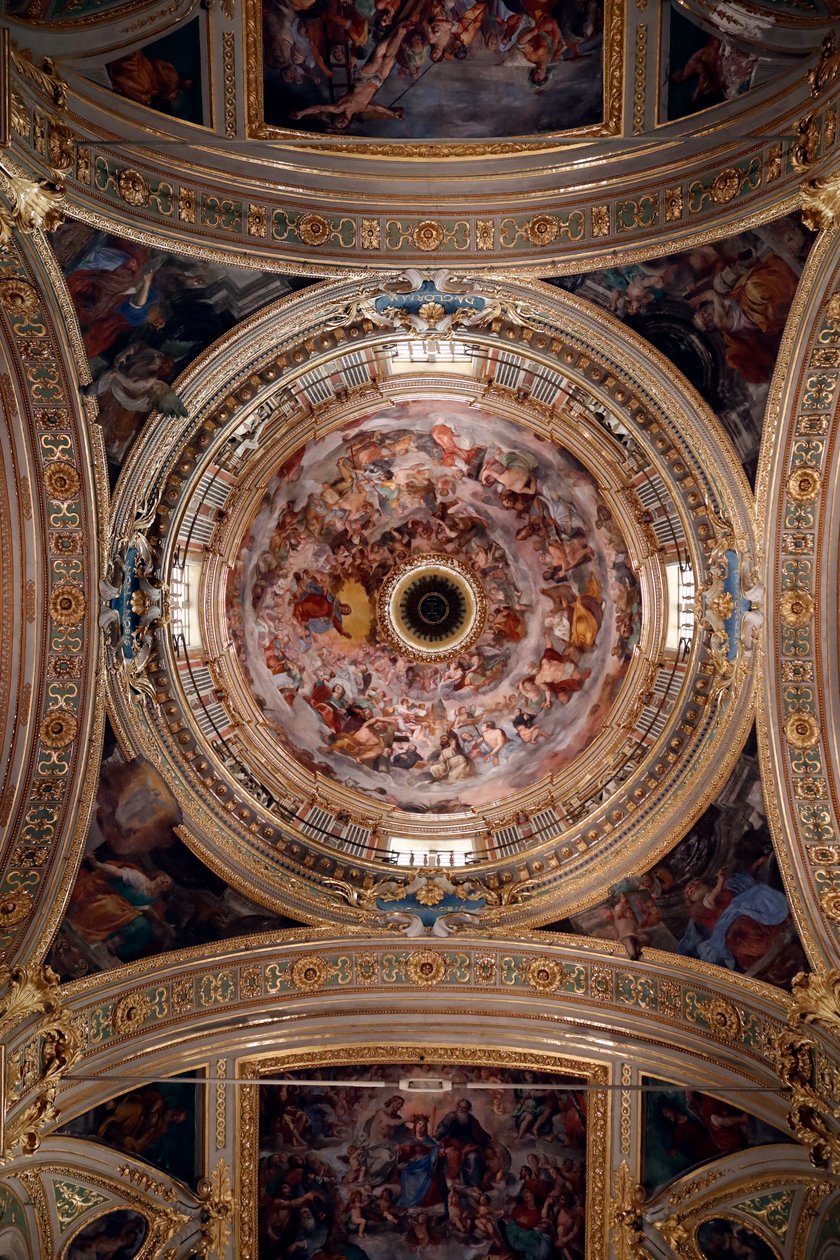 San Donaton kirkko. Fresko. Genova. Italia. tekijältä . .