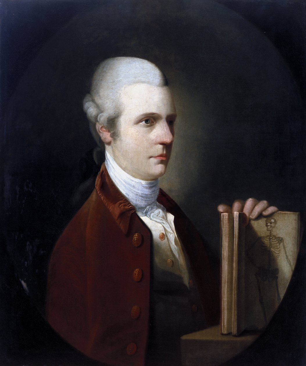 William Hunter, brittiläinen anatomi ja synnytyslääkäri, n. 1750 tekijältä Frederick (attr. to) Barnard