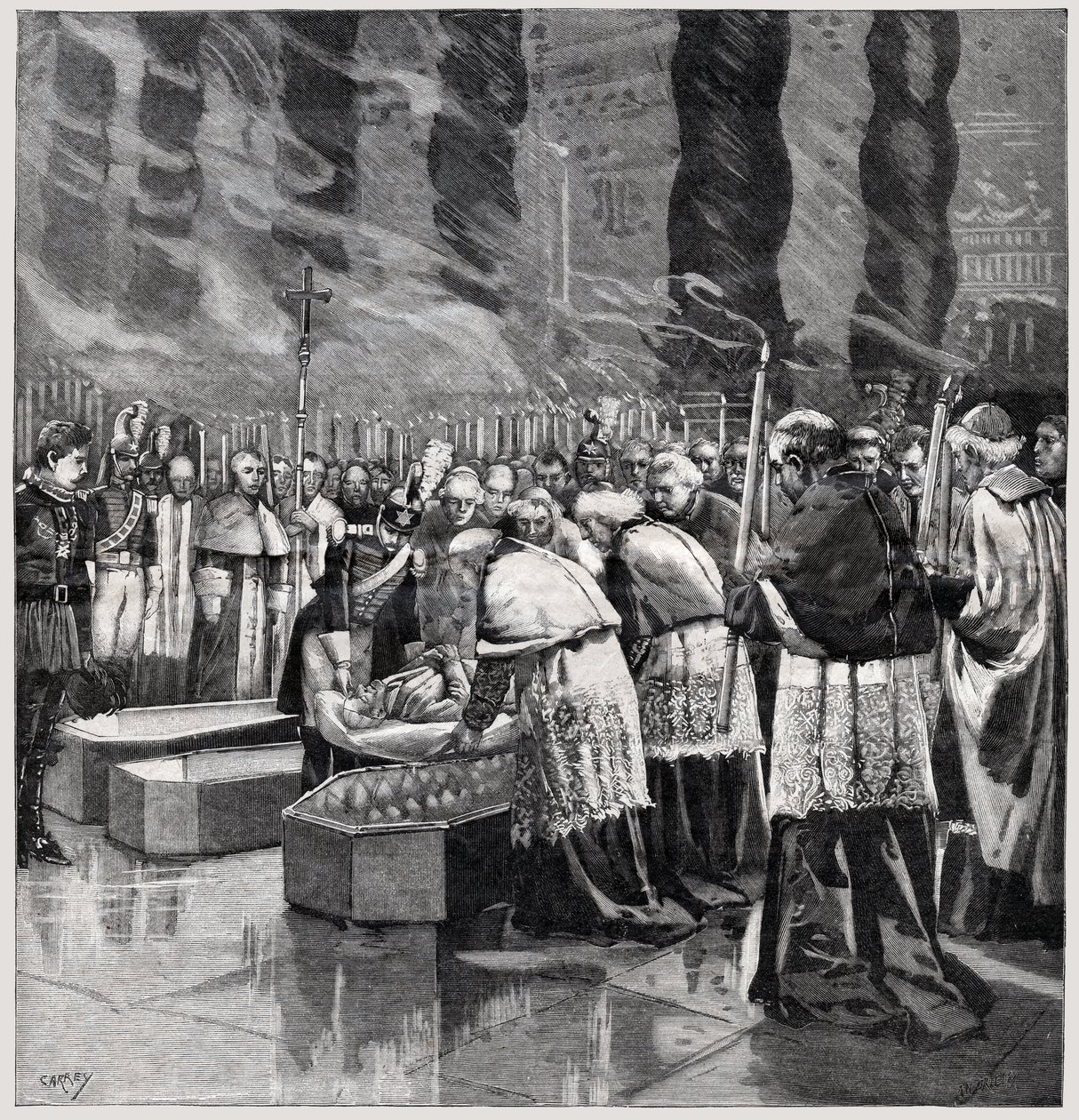 paavi Leo XIII:n kuolema tekijältä . .