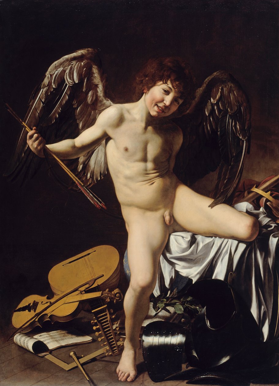 Cupid Victorina tekijältä Caravaggio