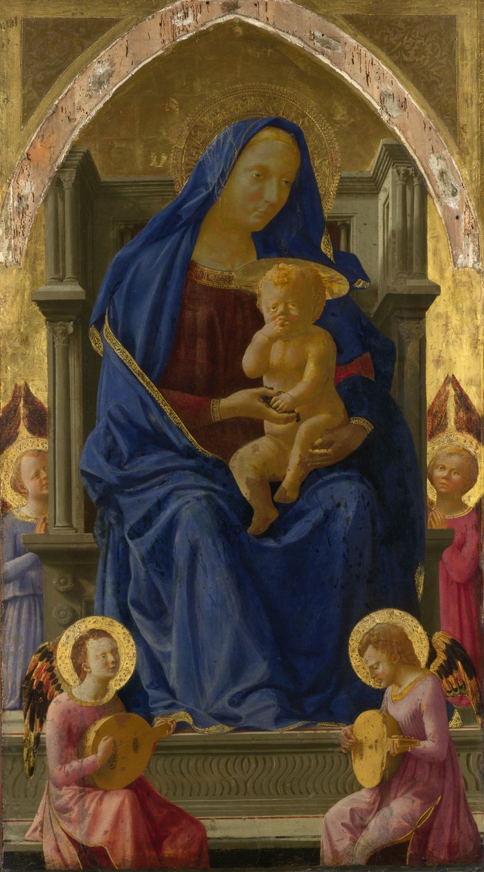 Madonna ja lapsi tekijältä Masaccio