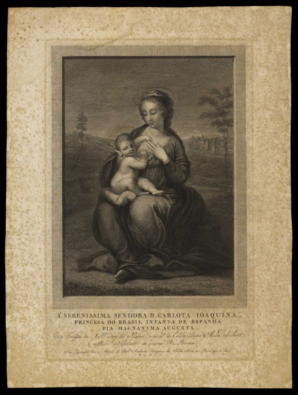 Madonna ja lapsi tekijältä Andrea del (after) Sarto