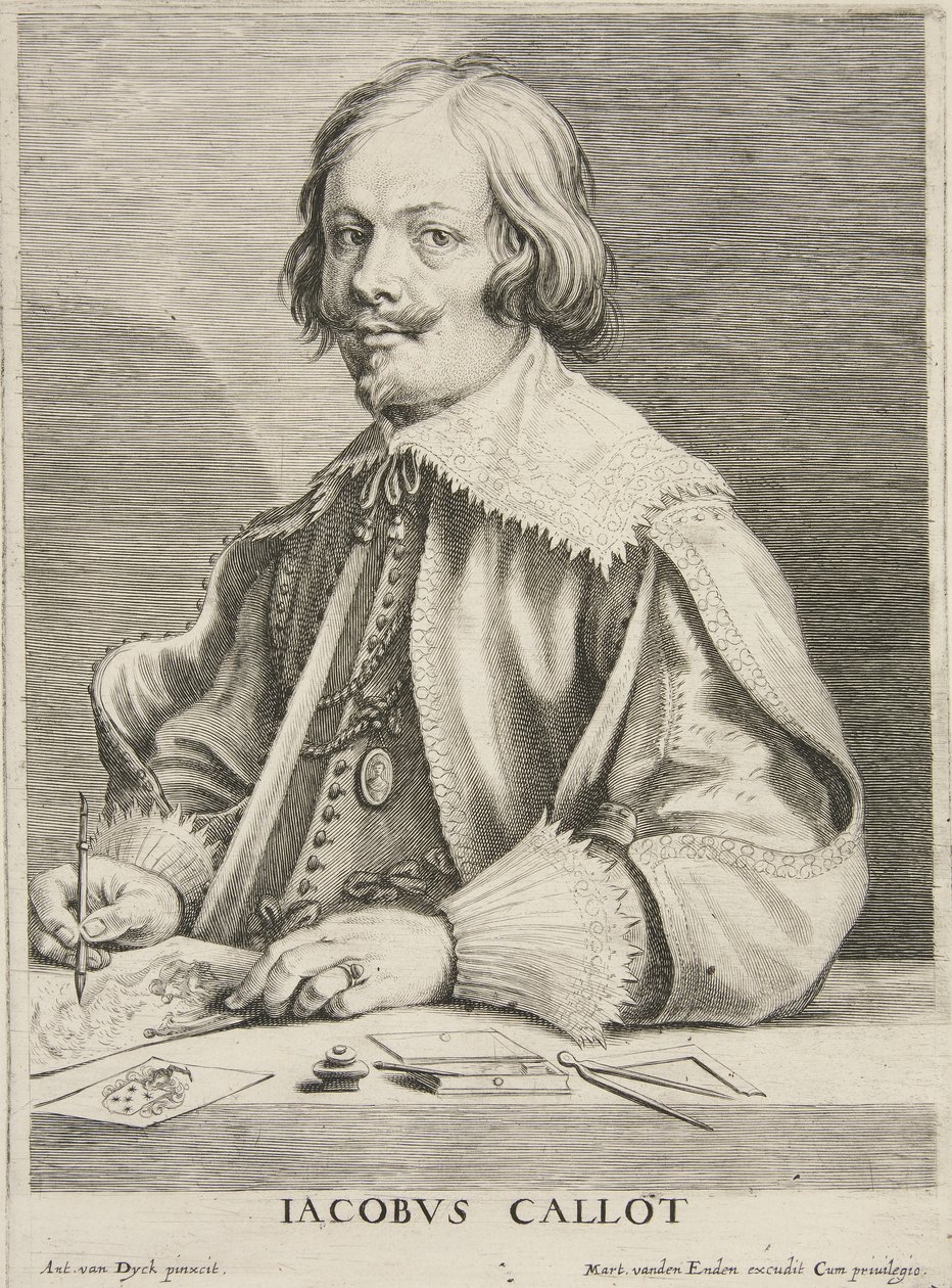 Jacques Callot, pub. 1631 tekijältä after Anthony van Dyck