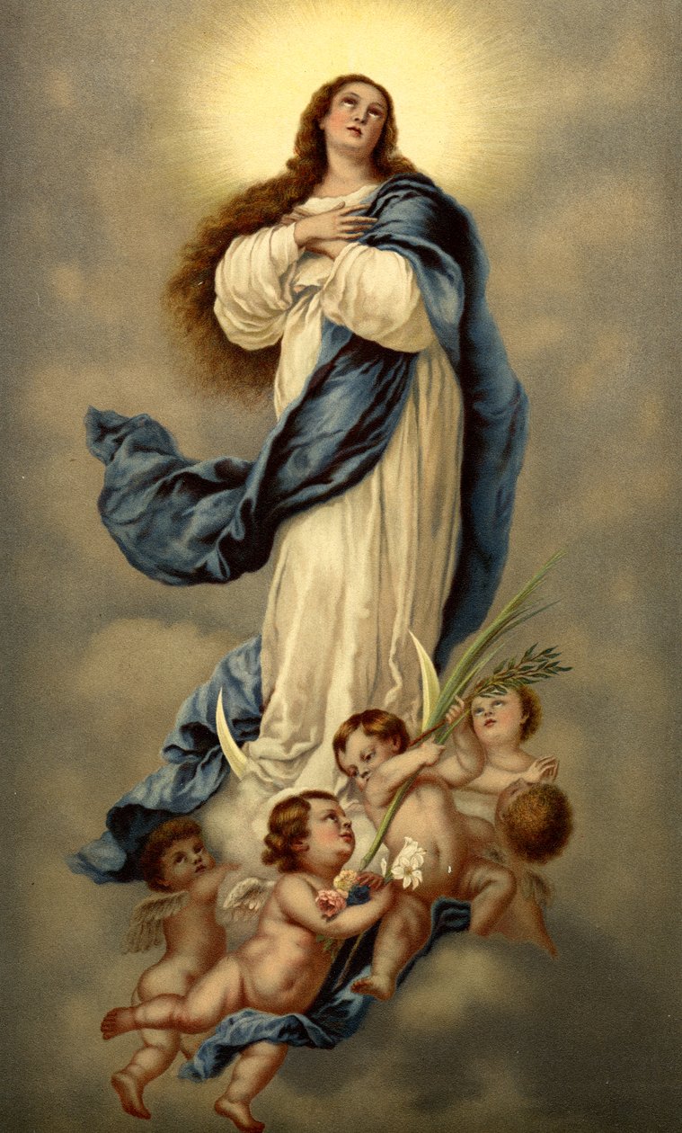 Immaculata tekijältä after Bartolome Esteban Murillo