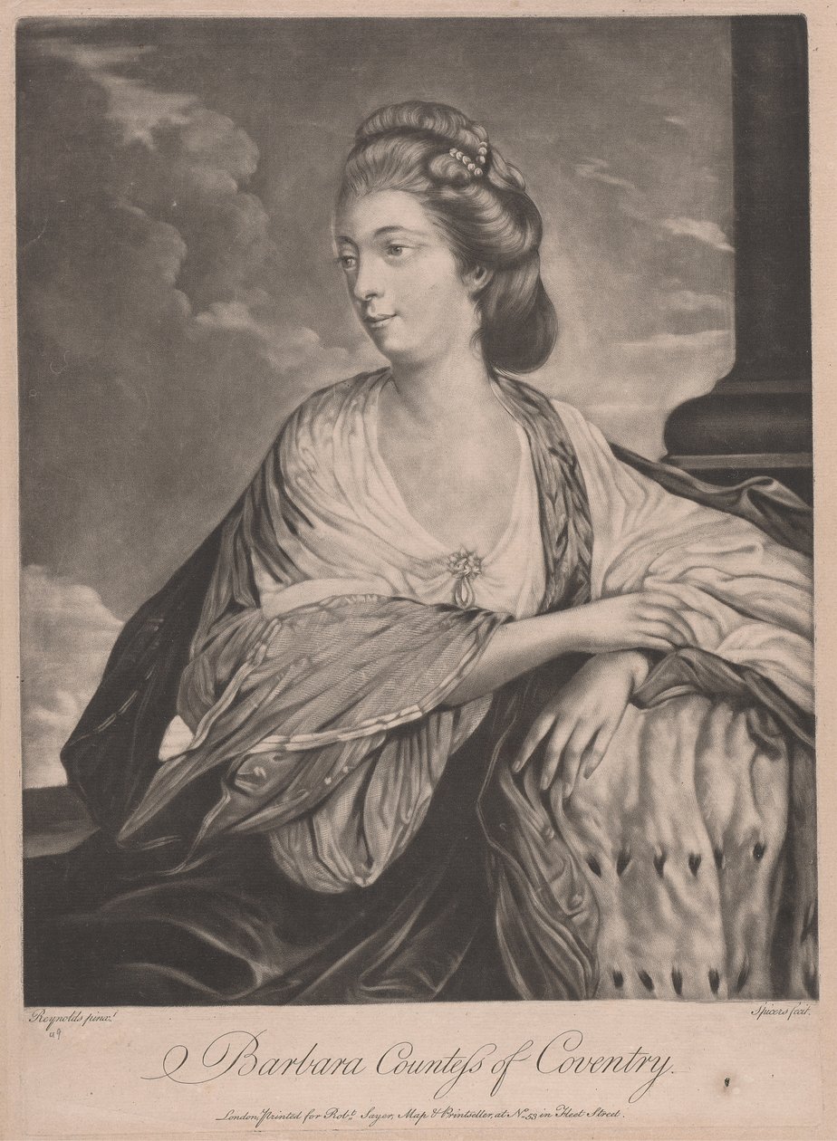 Barbara, Coventryn kreivitär tekijältä after Henry Spicer