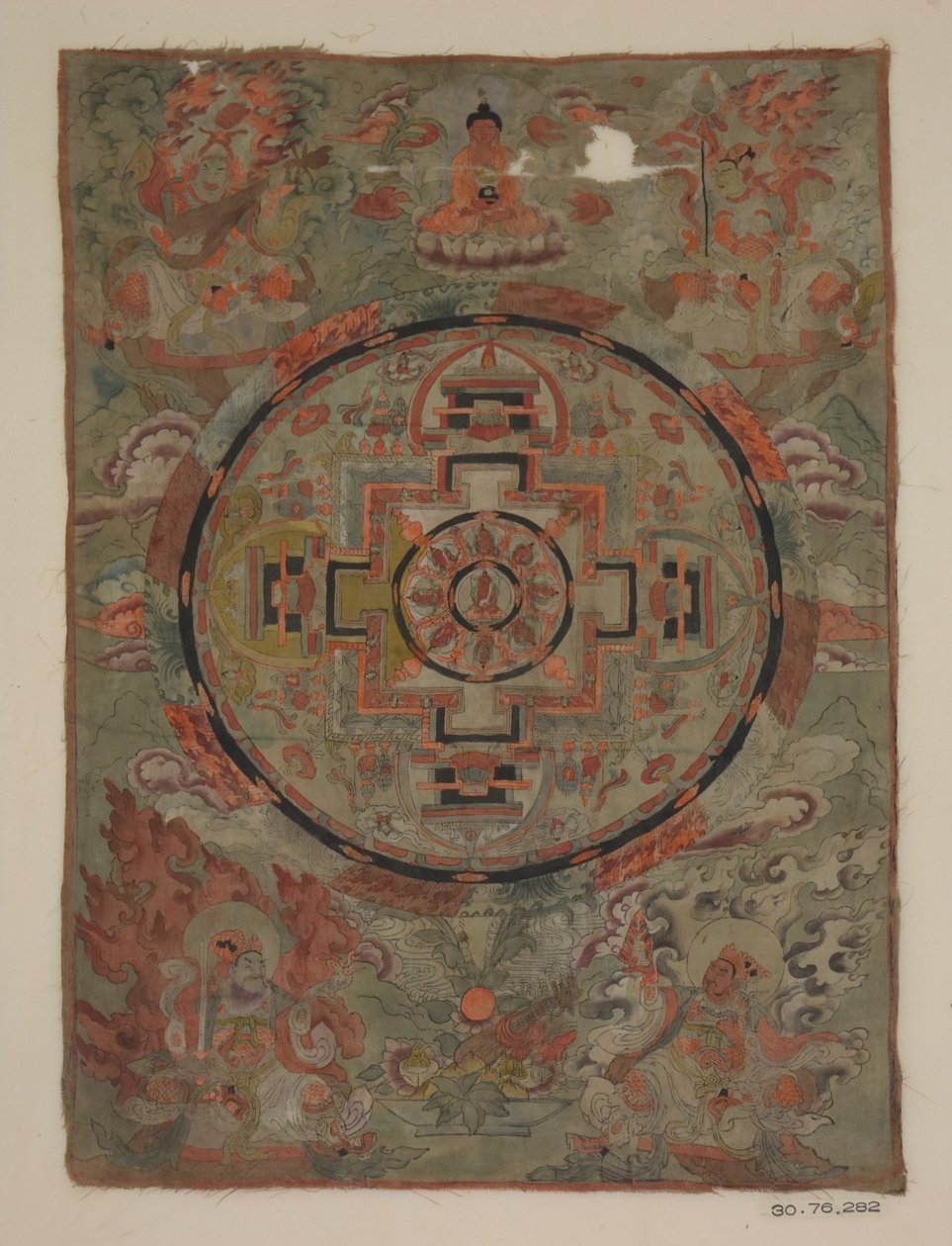 Buddha Bodhisattvojen ympäröimänä tekijältä anonymous 