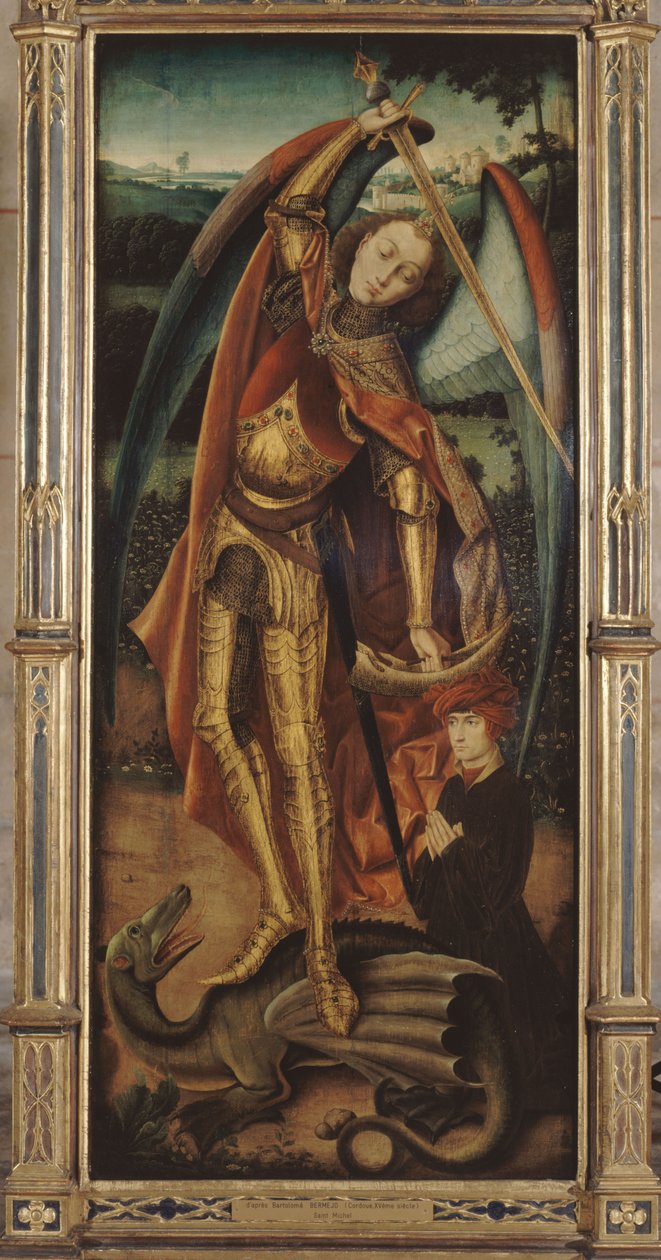 Ranska: Saint Michel terrassant le dragon tekijältä anonymous 