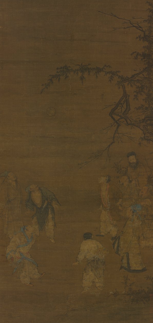 Jalkapalloilijat tekijältä attributed to Ma Yuan