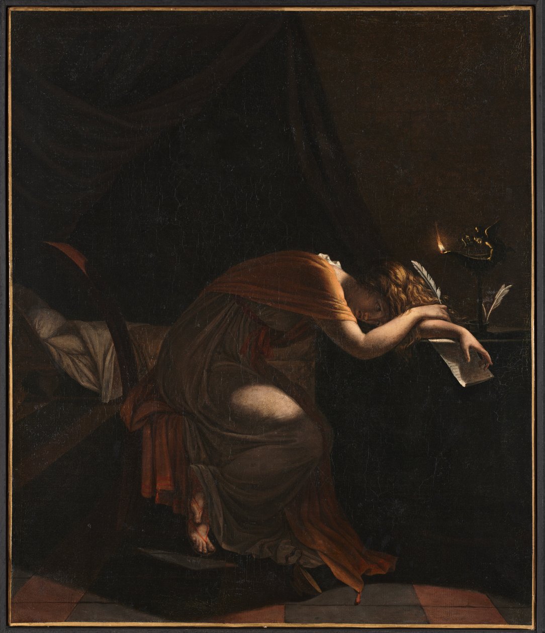 Sophonisban kuolema tekijältä attributed to Pierre Guérin