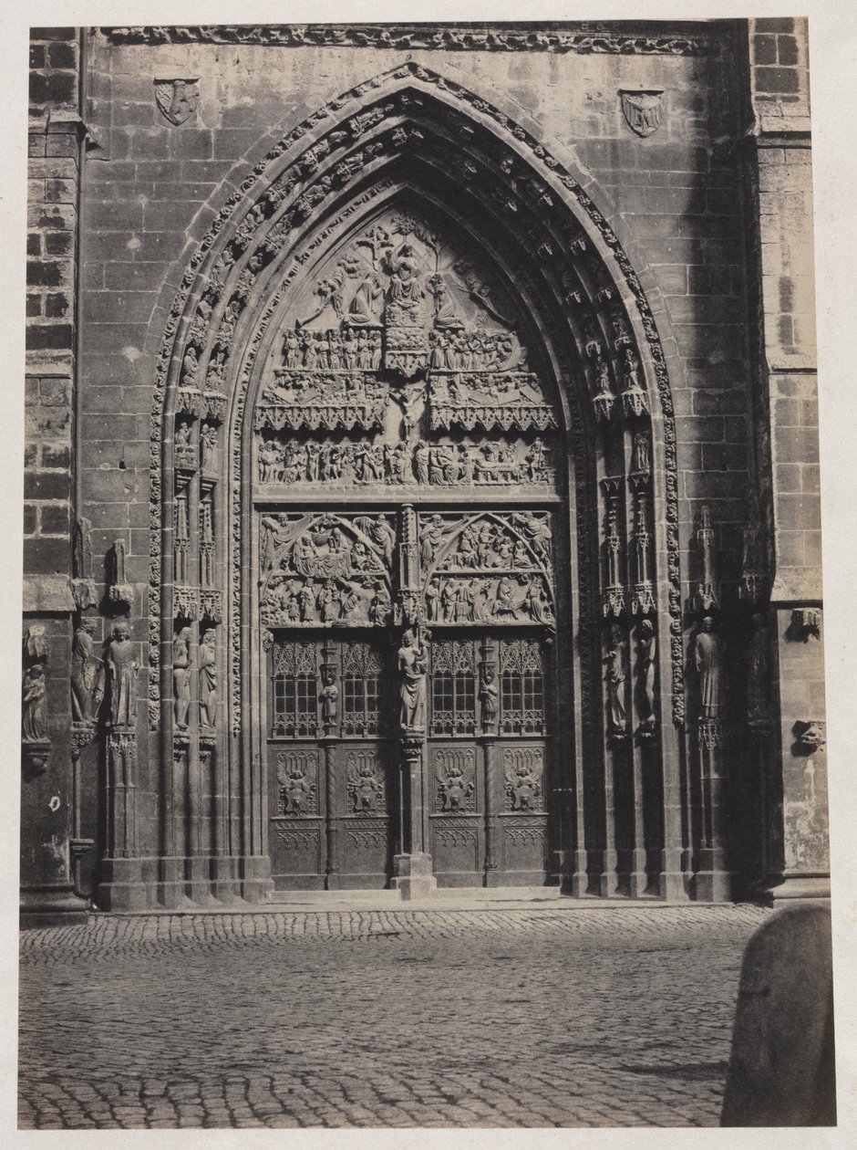 Sisäänkäynti, St. Lorenzin katedraali, Nürnberg tekijältä attributed to Schrag