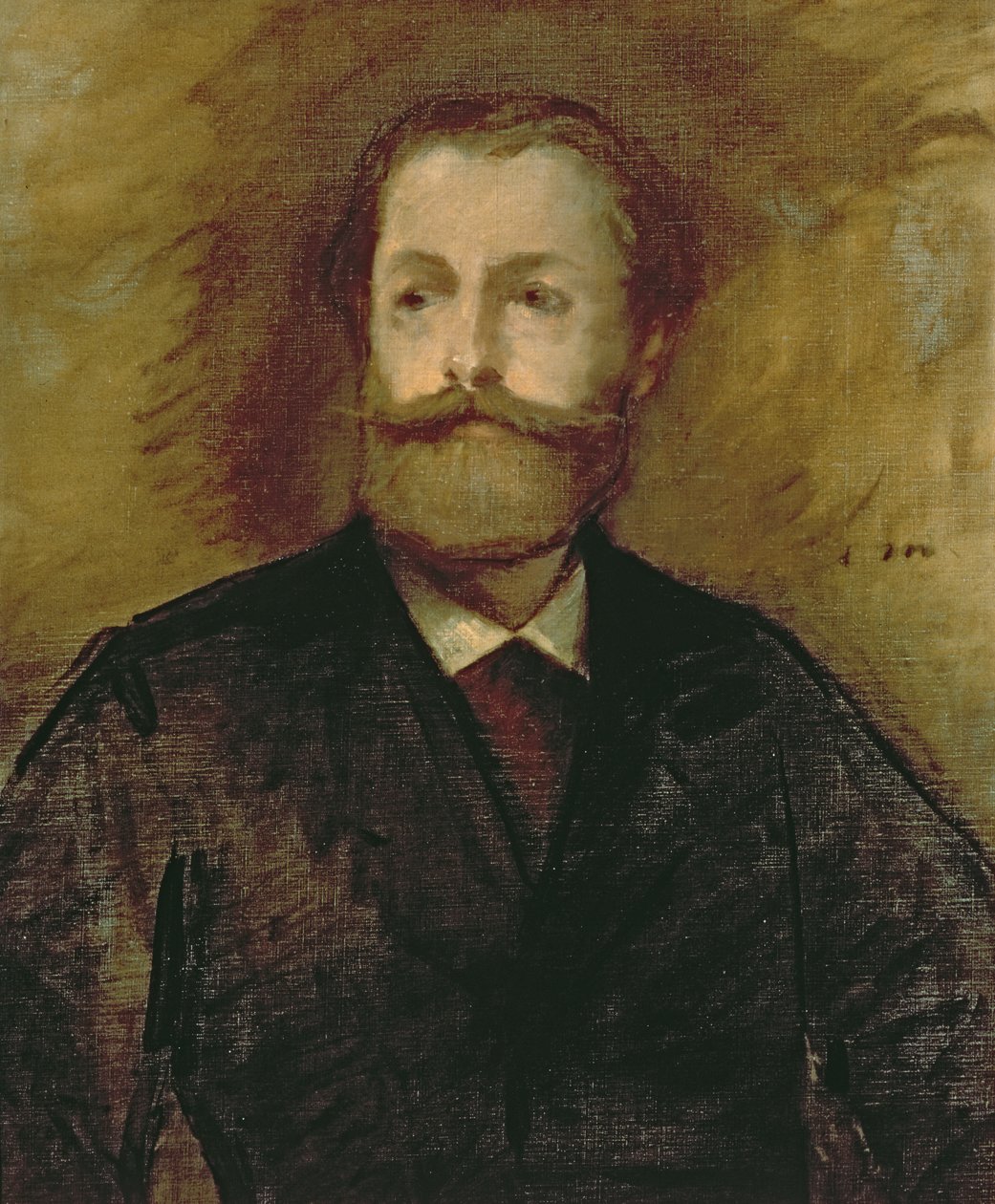 Muotokuva Antonin Proustista (1832-1905) n.1877-80 tekijältä Édouard Manet