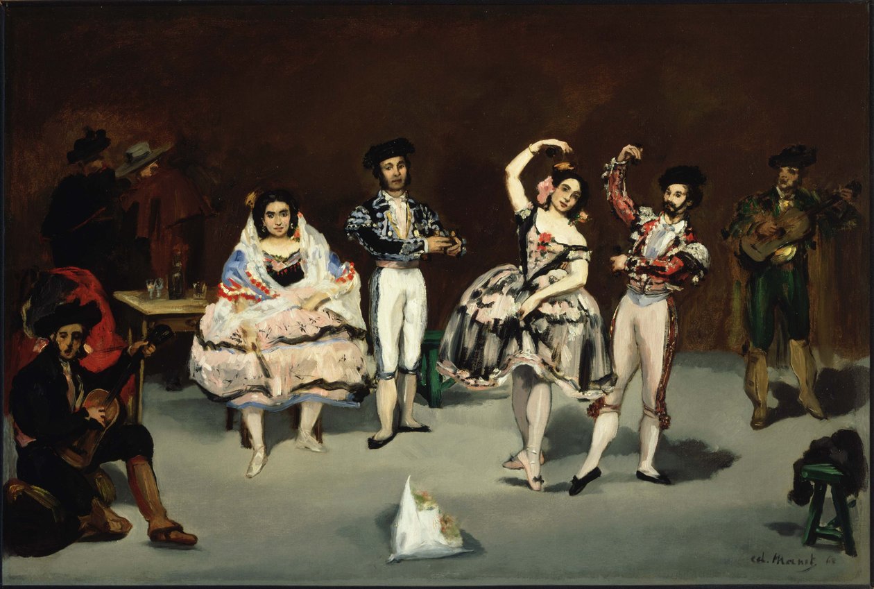 Espanjalainen baletti tekijältä Édouard Manet