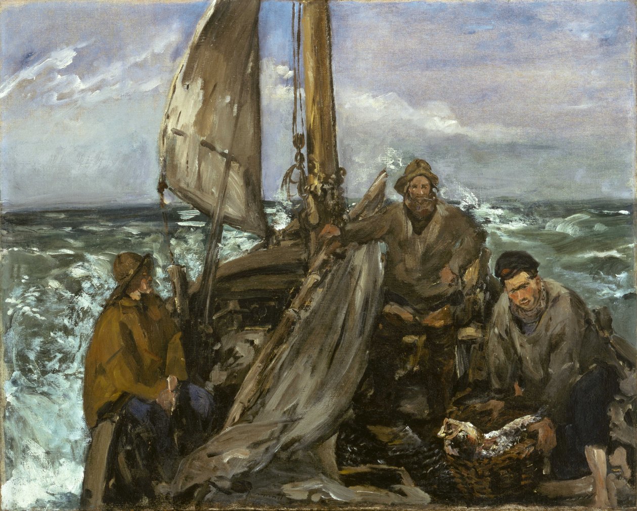 The Toilers of the Sea tekijältä Édouard Manet