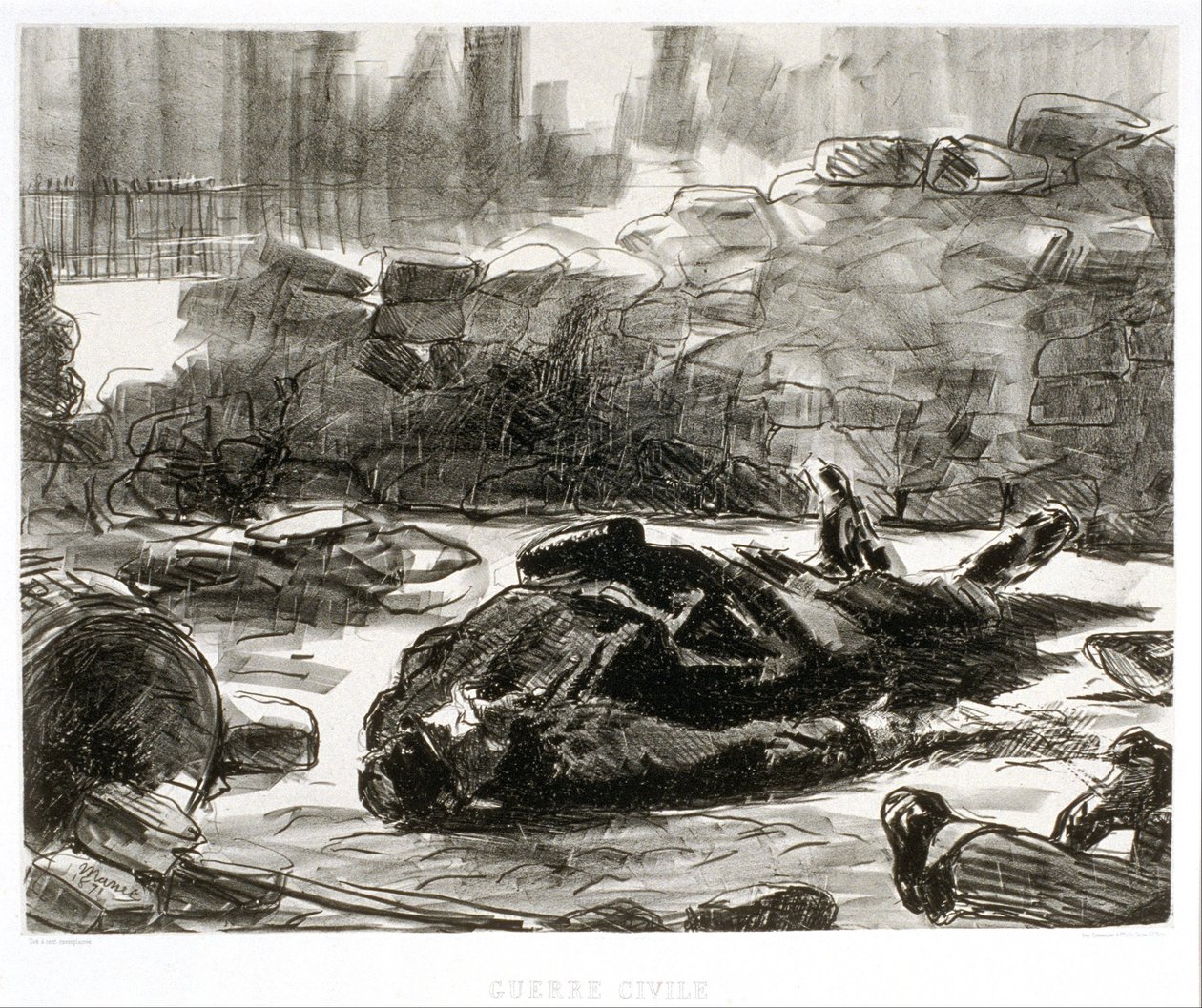 Sisällissodat tekijältä Édouard Manet