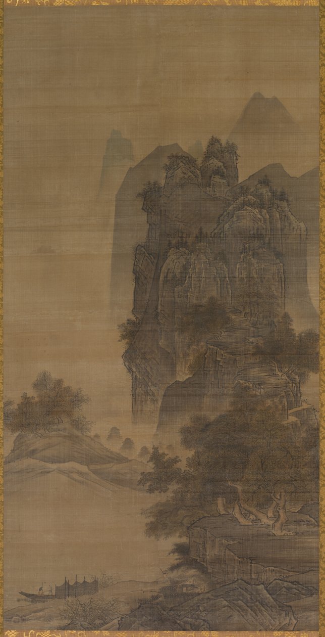Maisema tekijältä follower of Sesshū Tōyō