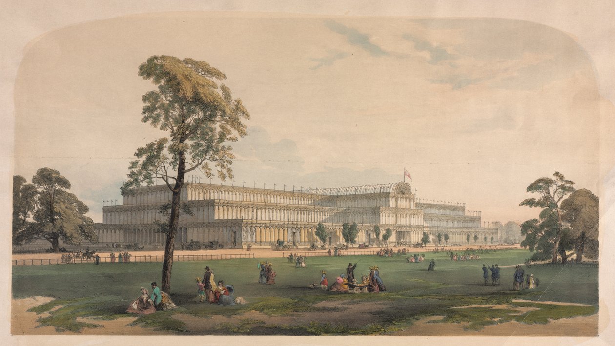 Crystal Palace tekijältä possibly by Joseph Nash