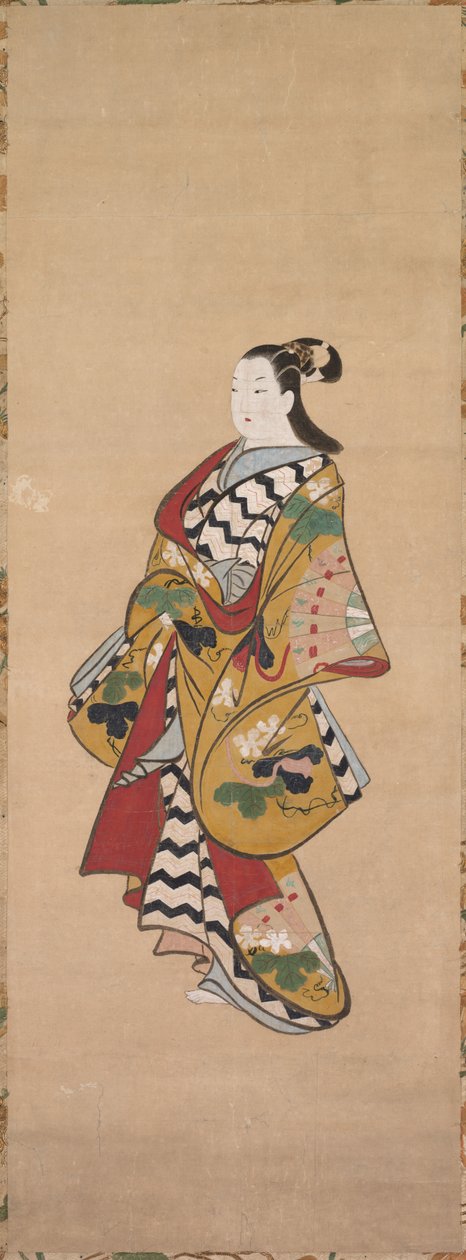 Kurtisaani tekijältä studio of Kaigetsudō Ando