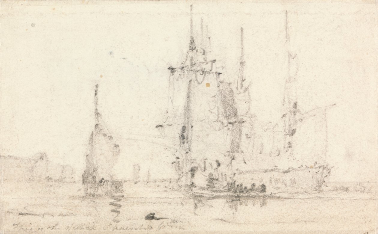 Laivat lähellä rannikkoa tekijältä unknown artist
formerly John Constable