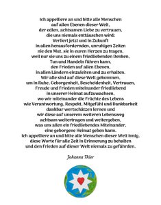 Rauhan viesti, jossa on jalon, tietoisuuteen perustuvan rakkauden tähti kaikkia maailman ihmisiä kohtaan. Rauhan viesti, jossa on jalon, tietoisuuteen perustuvan rakkauden tähti kaikkia maailman ihmisiä kohtaan.