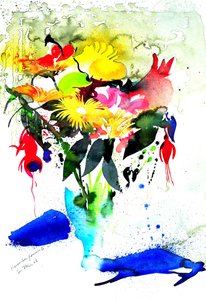 Marraskuun kukat II 56x36 Marraskuun kukat II 56x36