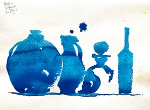 Tutkimus turkoosi 25x36 Tutkimus turkoosi 25x36