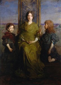 Virgin Enthroned, 1891.