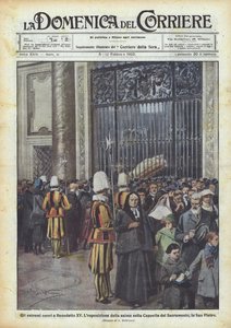 Äärimmäiset kunnianosoitukset Benedictus XV:lle