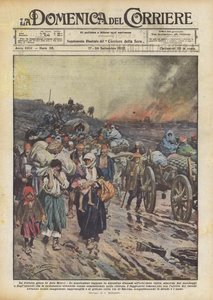 Kreikkalaiset pakenevat Smyrnasta, Kreikan ja Turkin sota (1919-22) 1922