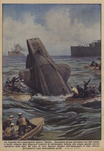 Englannin sukellusveneen Thetis tragedia