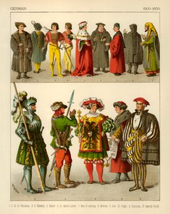 Saksalainen puku 1500-1550