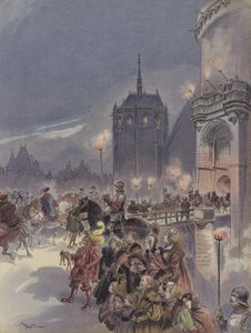 Charles-Quintin vastaanotto Amboisessa
