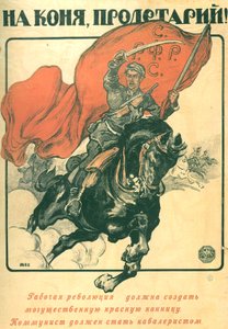 Hevoselle, proletaari! Juliste, 1918