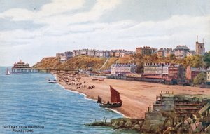 Leas from Harbour, Folkestone