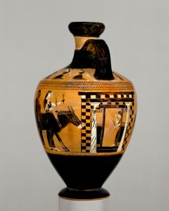 Terrakotta-lekyyti, noin 550-530 eaa. (terrakotta)