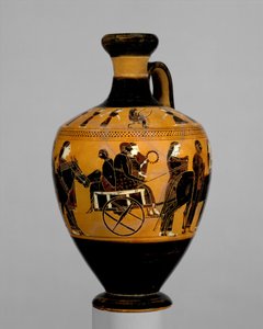 Terrakotta-lekyyti, noin 550-530 eaa. (terrakotta)