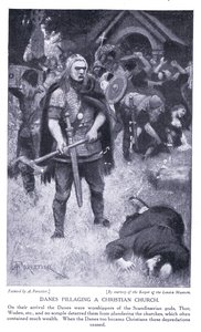 Tanskalaiset ryöstävät kristillistä kirkkoa, 1920-luku