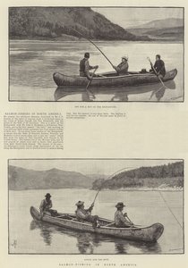 Lohen kalastus Pohjois-Amerikassa