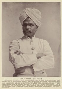 herra D Joseph, Itä-Intia